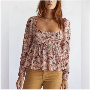 Free People Santiago Blouse Size Small NWOT